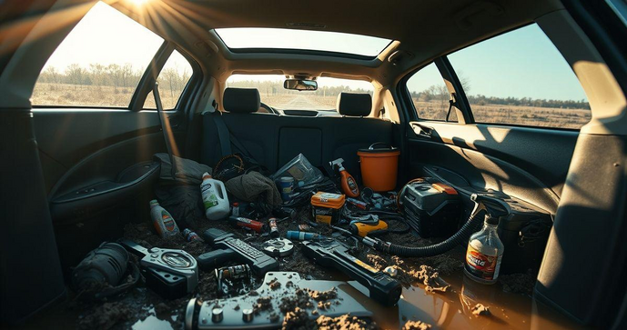 Como Funciona a Limpeza de Carros Alagados