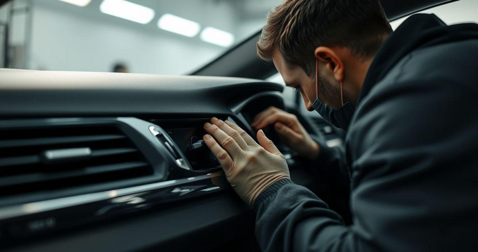 Limpeza do ar condicionado automotivo para garantir eficiência e conforto