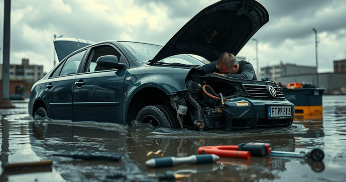 Recuperação de Carros Alagados: Como Proceder para Restauração Rápida e Segura