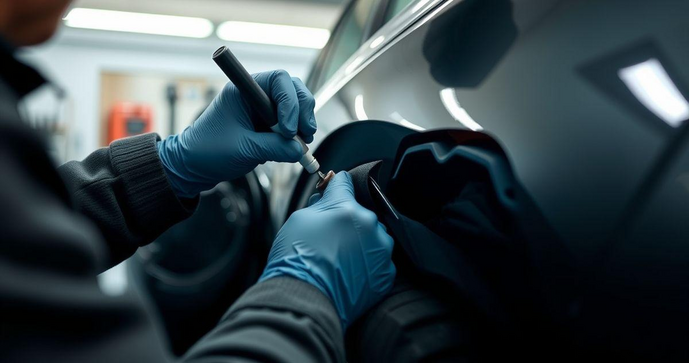 Como funciona o serviço de micropintura automotiva e suas vantagens